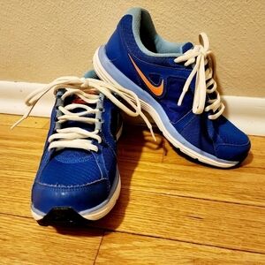 Nike Dual Fusion ST3 Running Shoes Blue Coral 657498-400 Women's Size 5.5 EUC